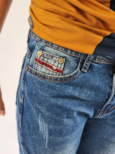 Jeans Nirvana color azul