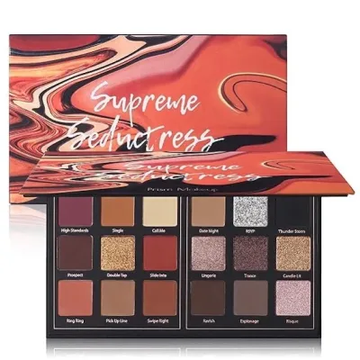 Paleta de sombras de ojos mate Pro, Supreme Seductress, Prism Makeup.