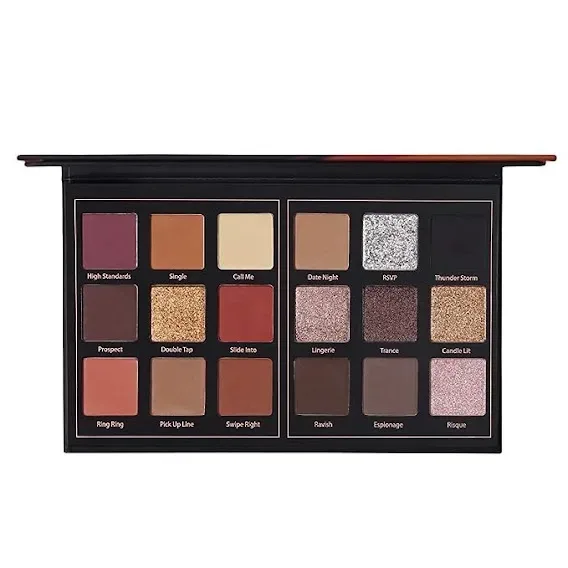 Paleta de sombras de ojos mate Pro, Supreme Seductress, Prism Makeup.