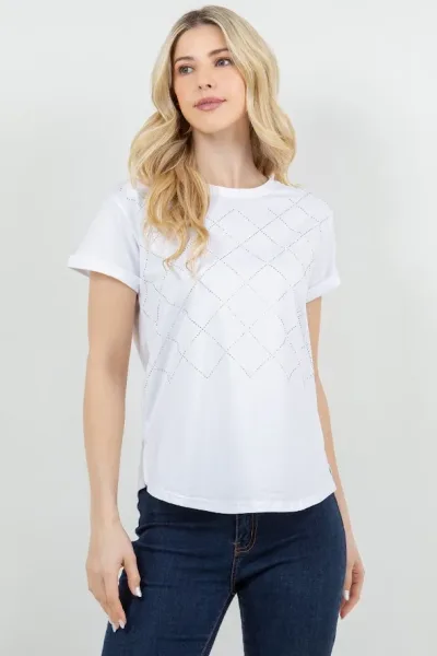 Blusa color Blanco para Dama