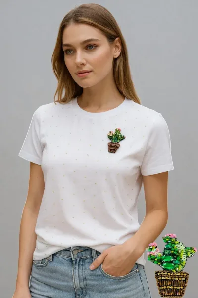 Camiseta para dama Estella