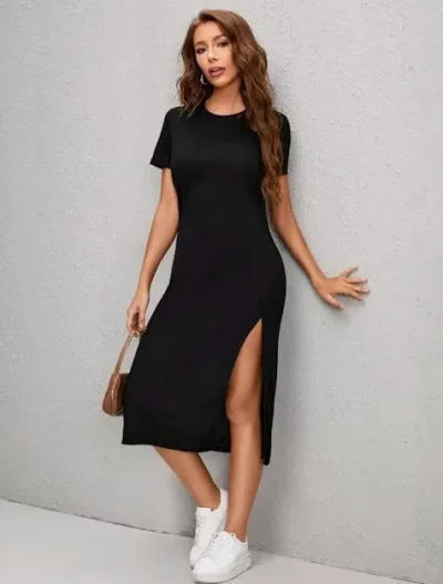 Vestido largo para dama color negro