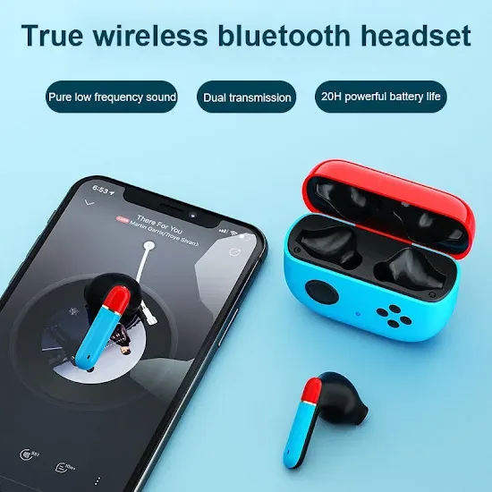Audifonos inalámbricos diseño de control de consola  multicolor