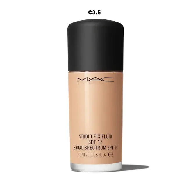 Base de maquillaje MAC para dama tono C3.5