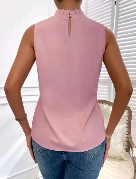 Blusa para dama color palo rosa