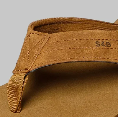 Sandalias para caballero PAVONES CAMEL