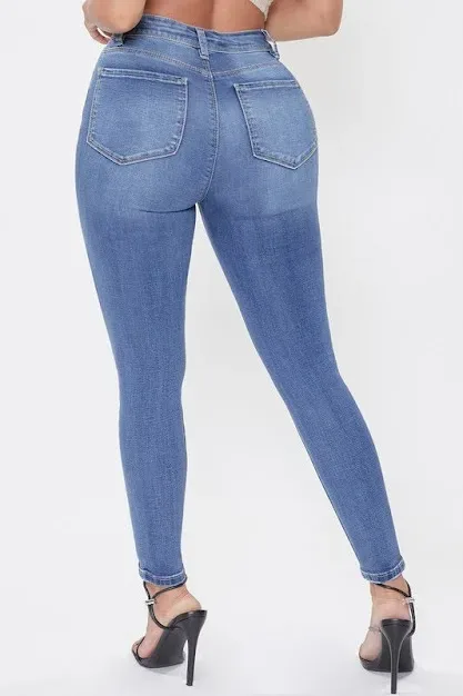 Jeans YMI para dama color azul M1862