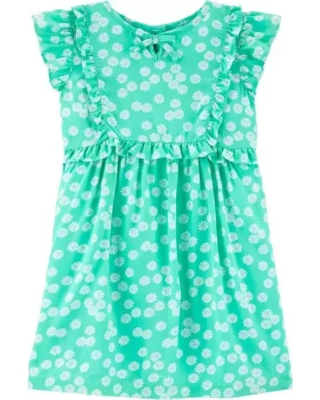 Vestido Carter's para niña con estampado floreal