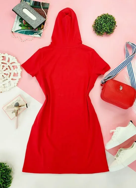 VestidoTommy Hilfiger para dama color rojo