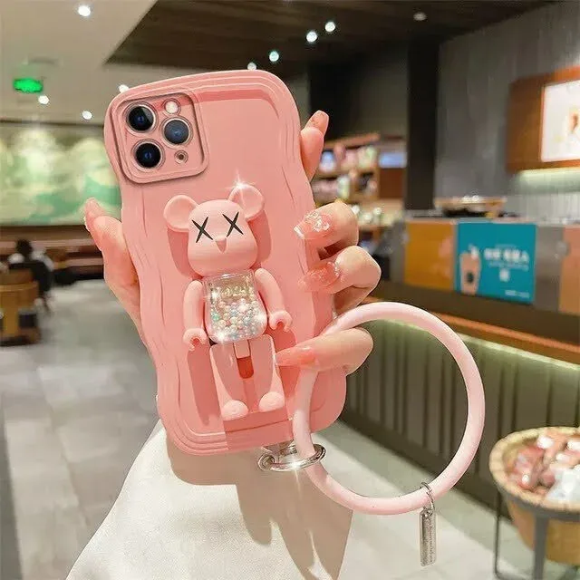 Funda para celular con diseño de oso