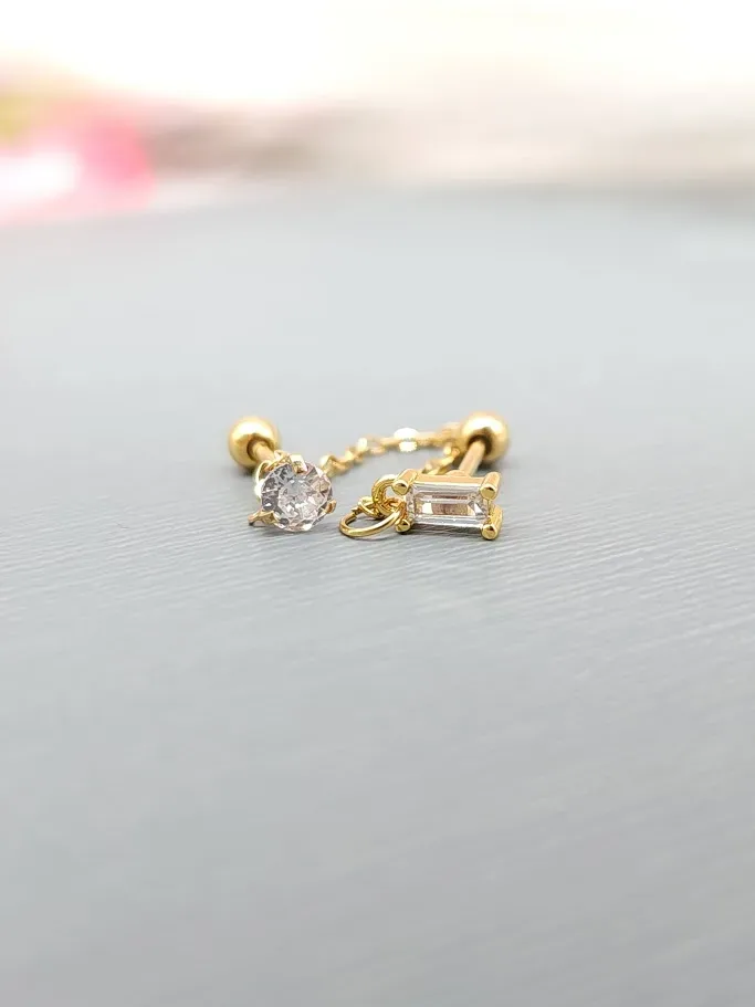 Aretes de Acero inoxidable para Dama