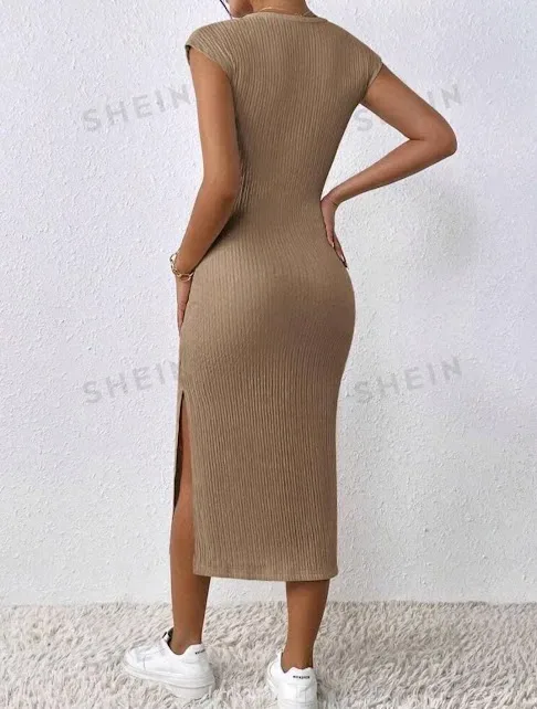 Vestido para dama color café