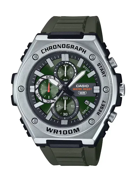 Reloj Casio para caballero MWA-300H-3AVDF COLOR VERDE