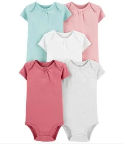 Set de mamelucos Carter´s para niña multicolor