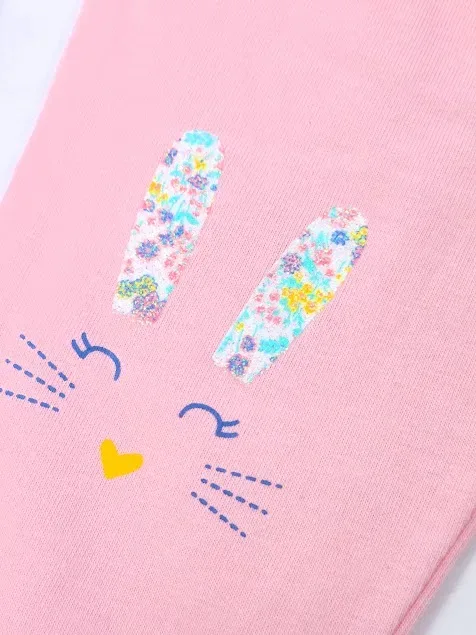 Set 3 Leggins para niña multicolor