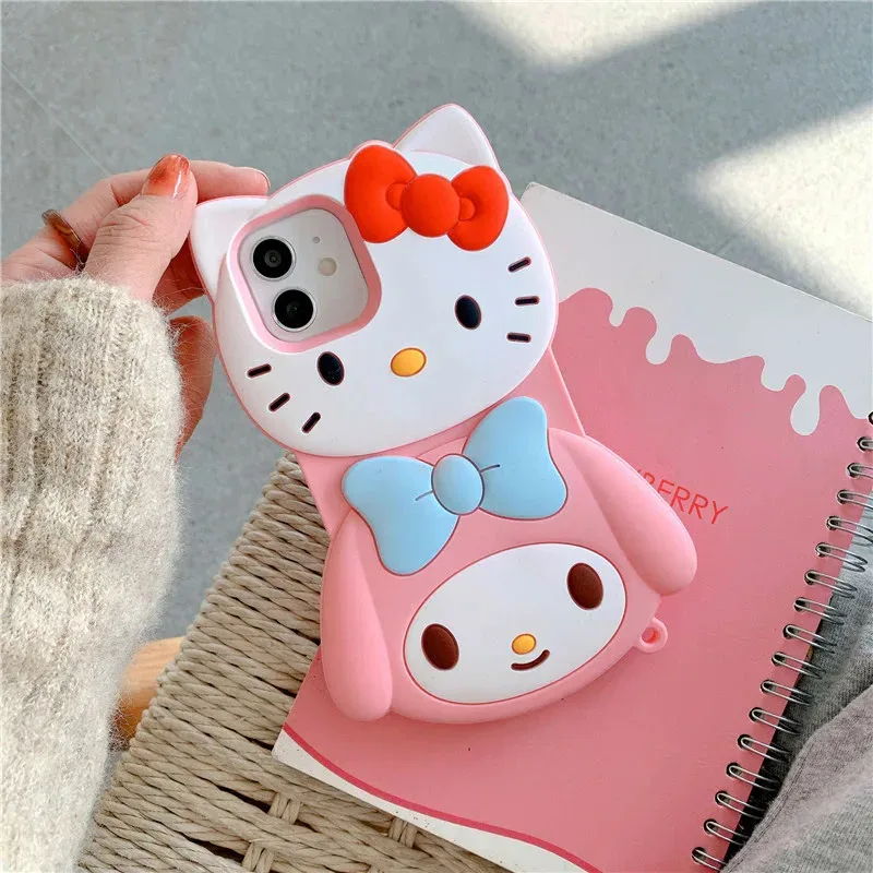 Funda para celular con diseño de Hello Kitty