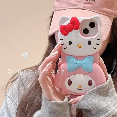 Funda para celular con diseño de Hello Kitty
