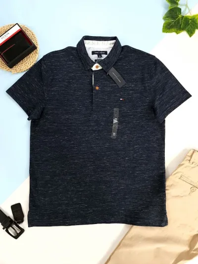 Camiseta Tommy Hilfiger para caballero color azul.