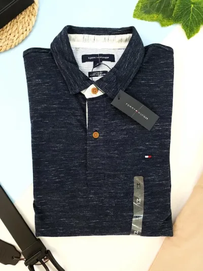Camiseta Tommy Hilfiger para caballero color azul.