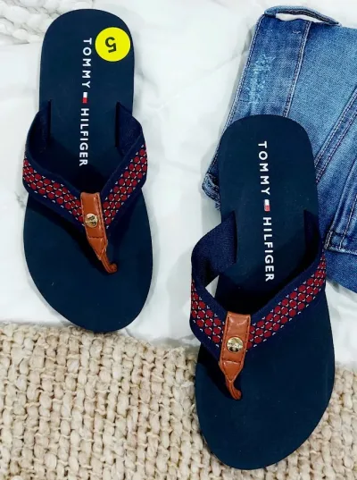 Sandalias Tommy Hilfiger para dama color azul