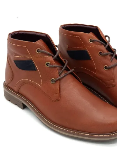 Zapato Colombiano para caballero coñac 0436-2