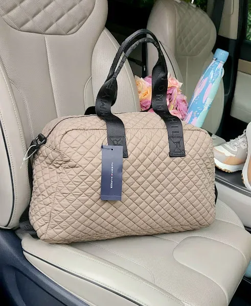 Bolso Tommy Hilfiger para dama color gris