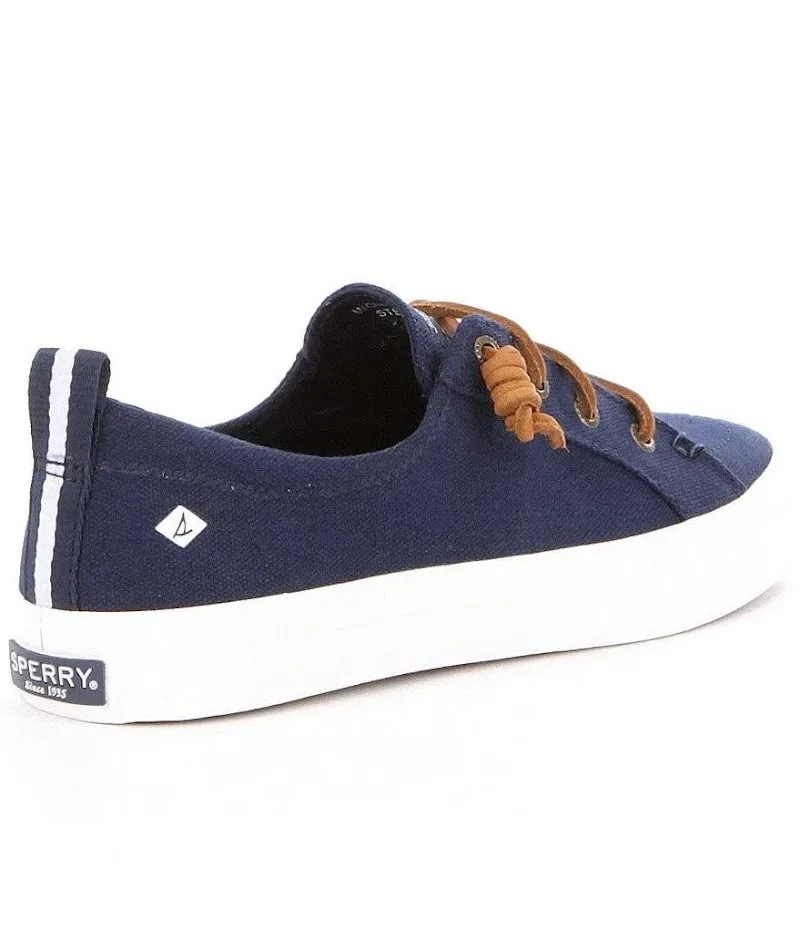 Tenis Sperry para dama color azul Crest Vibe Linen Navy