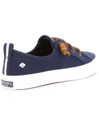 Tenis Sperry para dama color azul Crest Vibe Linen Navy