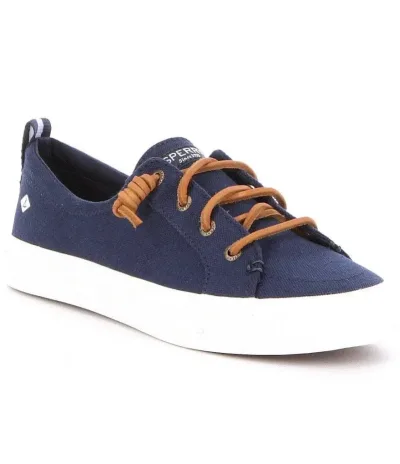 Tenis Sperry para dama color azul Crest Vibe Linen Navy