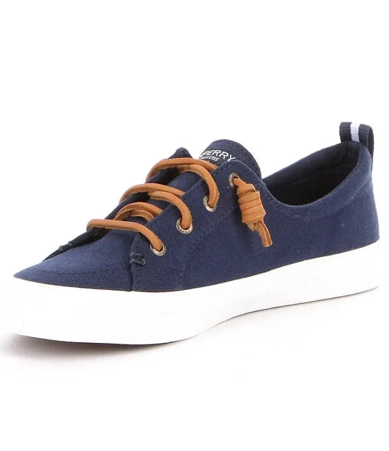 Tenis Sperry para dama color azul Crest Vibe Linen Navy
