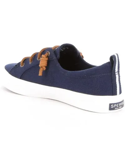 Tenis Sperry para dama color azul Crest Vibe Linen Navy