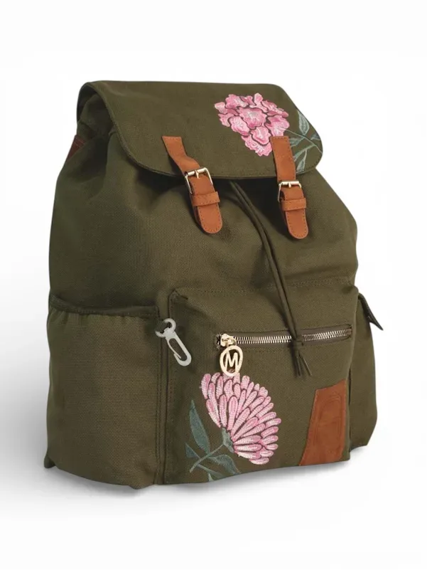Mochila Mooving 1601726 Garden #VERDE MUSGO
