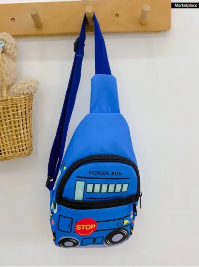 Bolso cruzado para niños diseño animado
