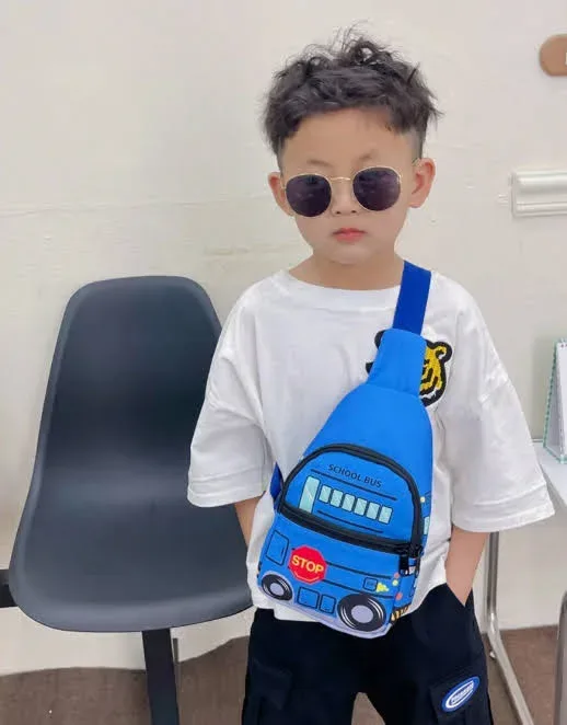 Bolso cruzado para niños diseño animado