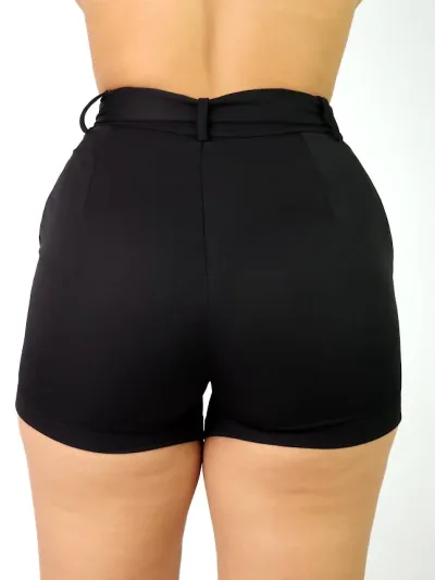 Short para dama color negro