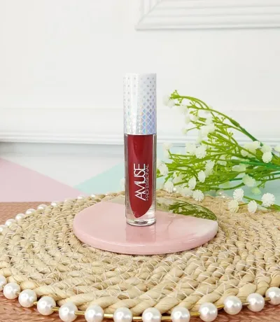 Lápiz labial AMUSE LIP 2124-10 Nude matte Rojo cereza