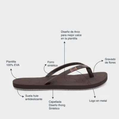 Sandalias Coral UVITA 11 ALL BROWN