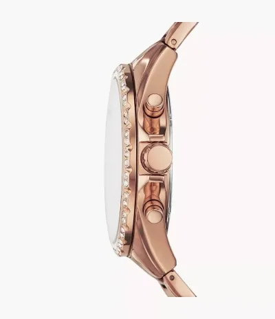 Reloj Fossil color oro rosa para dama