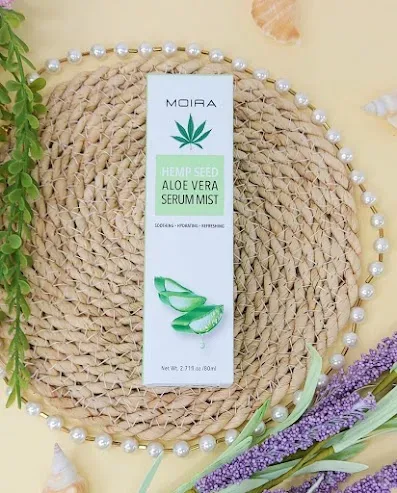 Suero serum mist  de semilla de cáñamo de Aloe vera MOIRA