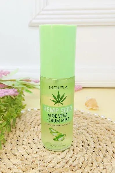 Suero serum mist  de semilla de cáñamo de Aloe vera MOIRA