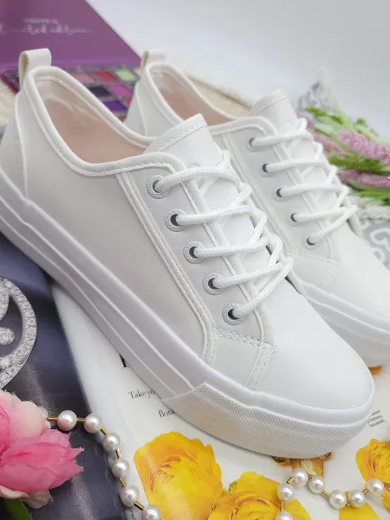 Tenis Coral para dama Peony White Pu