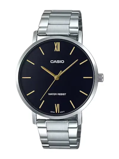 Reloj Casio para caballero MTP-VT01D-1BUDF COLOR PLATEADO
