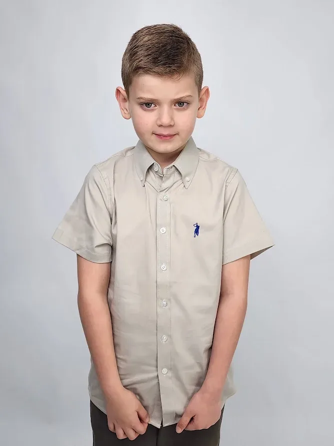 Camisa Cambridge polo para Niño