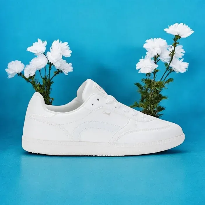 Tenis Coral Emporia All White para dama