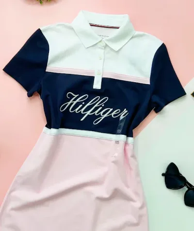 Vestido Tommy hilfiger  para dama diseño a rayas