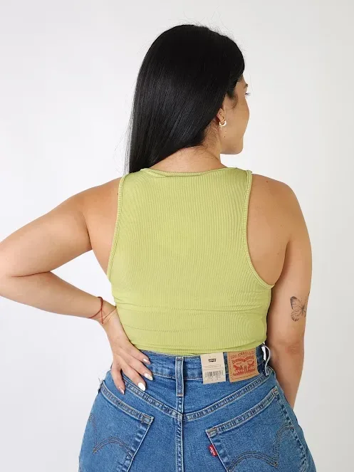 Blusa para dama color verde