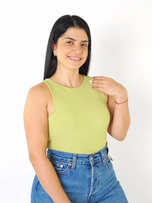 Blusa para dama color verde