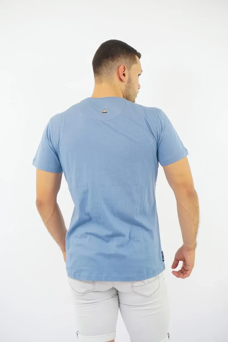 Camiseta Hummer para caballero color azul