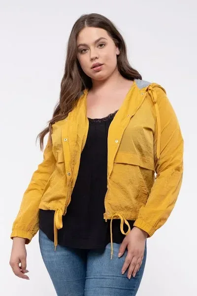 Jacket para dama color mostaza