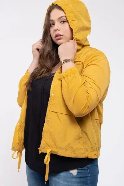 Jacket para dama color mostaza